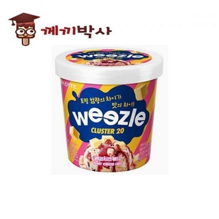 ไอศกรีม วีซเซิล เบอร์รี่ชีสเค้ก 6 ชิ้น