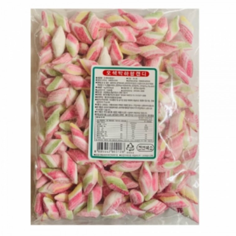 ลูกอมมิ้นต์โอ๊กชุนฮา ลูกอมมิ้นต์ลายทาง ลูกอมมิ้นต์สีพิเศษ 1kg