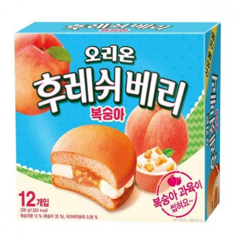 เฟรชเบอร์รี่ พีช 336g โอริออน