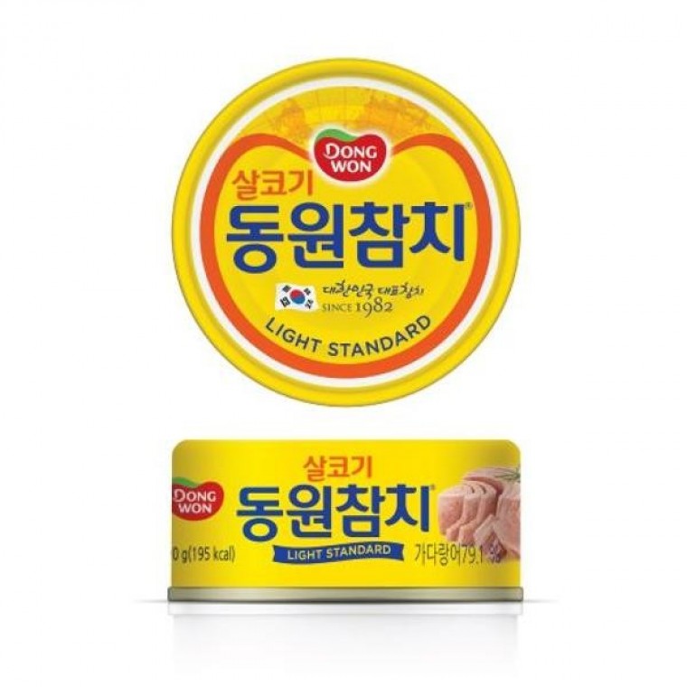 ปลาทูน่าดงวอนเนื้อล้วนไลท์สแตนดาร์ด 90ก. 20 กระป๋อง