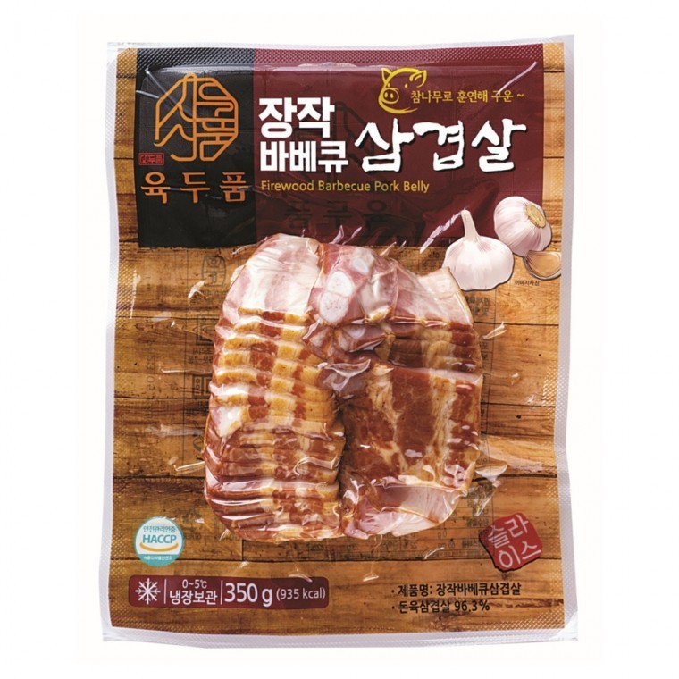 หมูสามชั้นรมควันย่างไม้ 350g