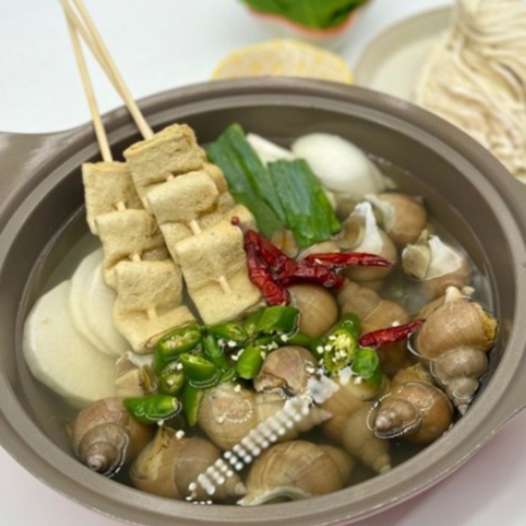 หม้อไฟหอยทากขาวทะเลตะวันออก 2 ชุด