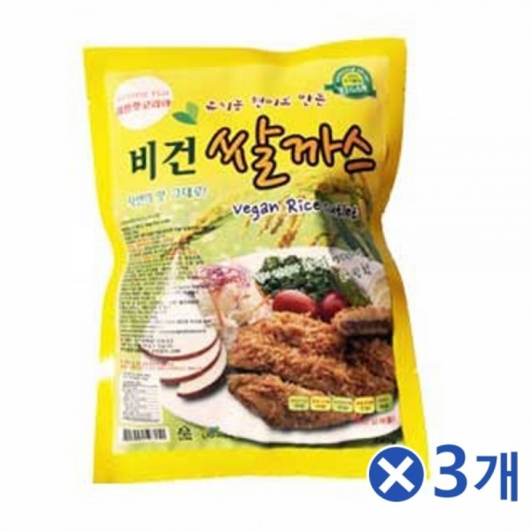 เนื้อวีแกนทำจากแป้งและข้าวกล้อง ทอดสไตล์คัตสึข้าววีแกน 720g (80gX9p)