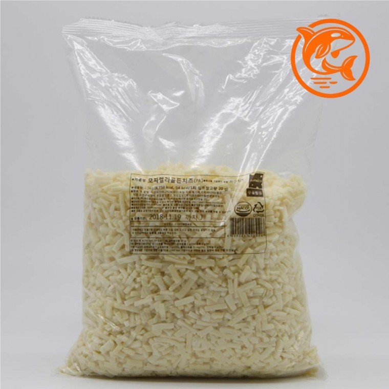 มอซซาเรลล่าชีสสดอิตาเลียน 2.5kg ชีสธรรมชาติสดใหม่สำหรับทำอาหารโฮมเมด