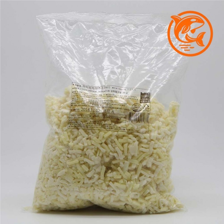 ชีสเหนียวนุ่ม 2.5kg สำหรับธุรกิจ สำหรับพิซซ่า รสชาติเข้มข้น