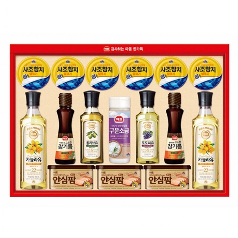ชุดของขวัญ Sajo Daerim No. 7 แฮมสำหรับชูซอกและซอล