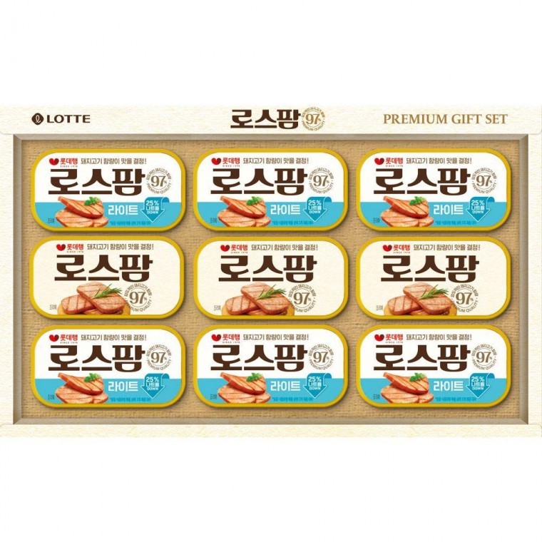 ชุดของขวัญ (Lotte Foods) Rosfarm 97 L3 สำหรับชูซอกและซอล