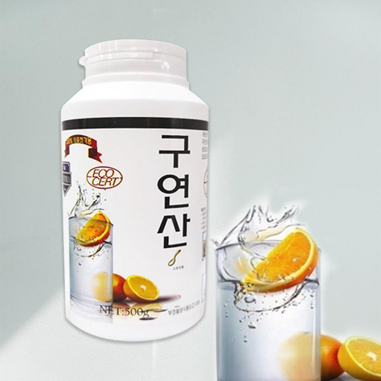 กรดซิตริกปราศจากน้ำ 500g สำหรับบริโภค จากออสเตรีย สำหรับผสมอาหาร