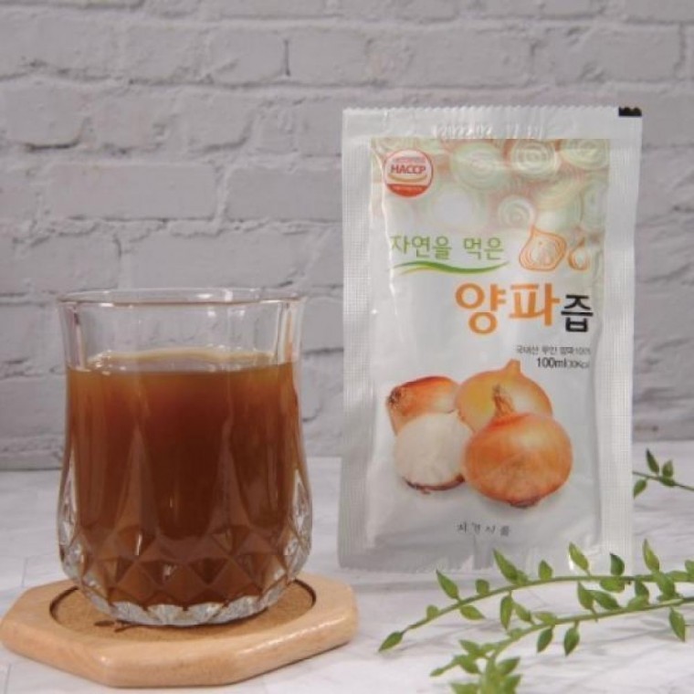 น้ำหัวหอม วัตถุดิบเกาหลี 100% 100ml 100 ซอง