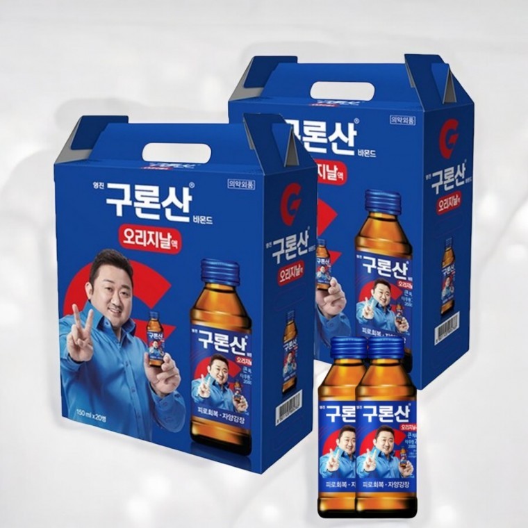 ชุดของขวัญกูรอนซาน ออริจินัล 150ml 2 กล่อง 40 ขวด