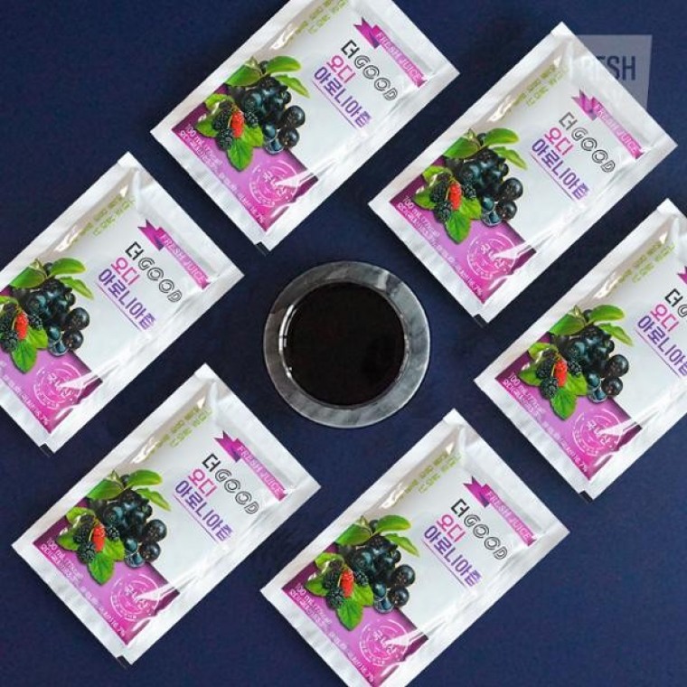 น้ำมัลเบอร์รี่อาโรเนียเข้มข้นแบบดั้งเดิม 120 ซอง 100ml (สำหรับเป็นของขวัญ)
