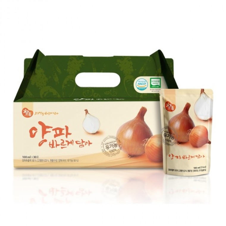 ชัมดึน น้ำหัวหอมอย่างดี 100ml 30 ซอง หัวหอมเกาหลีปลูกโดยใช้ลมทะเล ออร์แกนิก