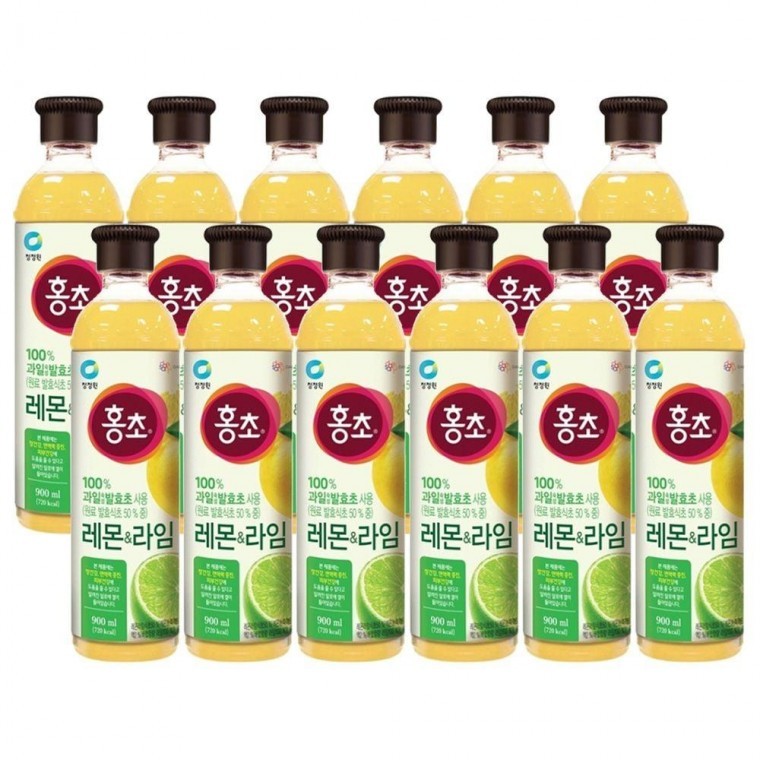 ฮงโช รสมะนาวและไลม์ 900ml x 12 ขวด