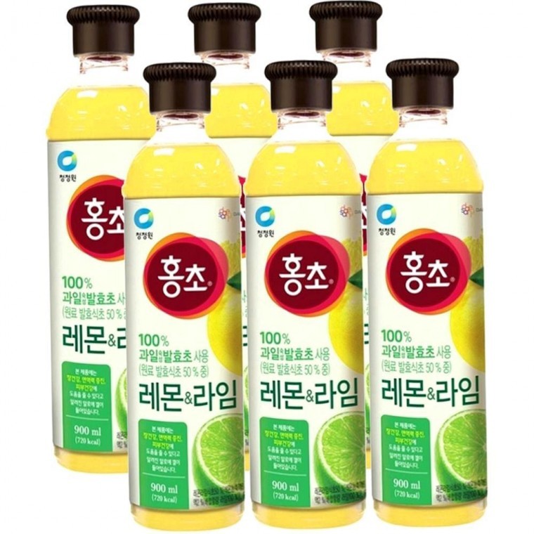 ฮงโช รสมะนาวและไลม์ 900ml x 6 ขวด แพ็คคู่
