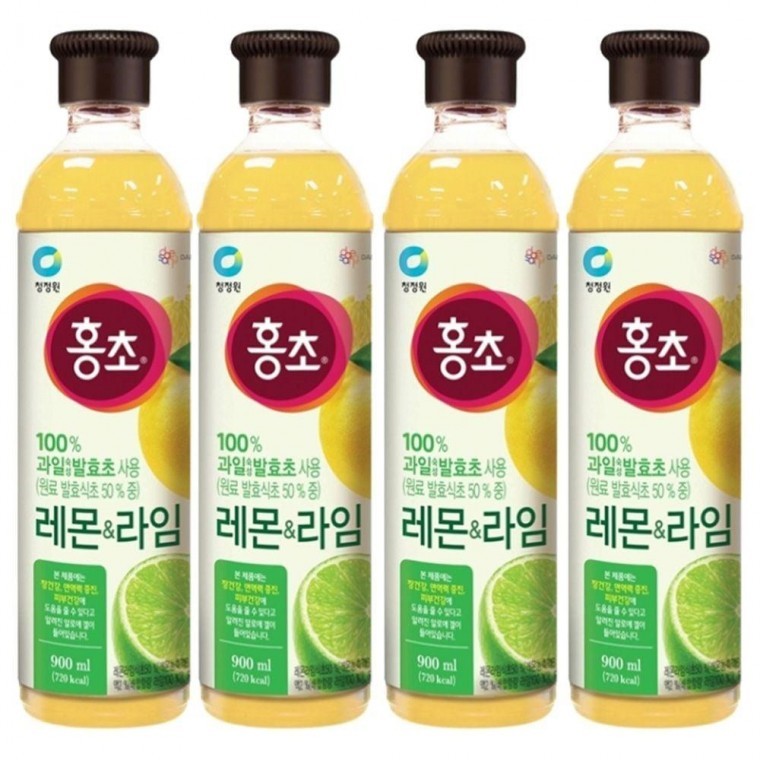 ฮงโช รสมะนาวและไลม์ 900ml บรรจุ 4 ขวด