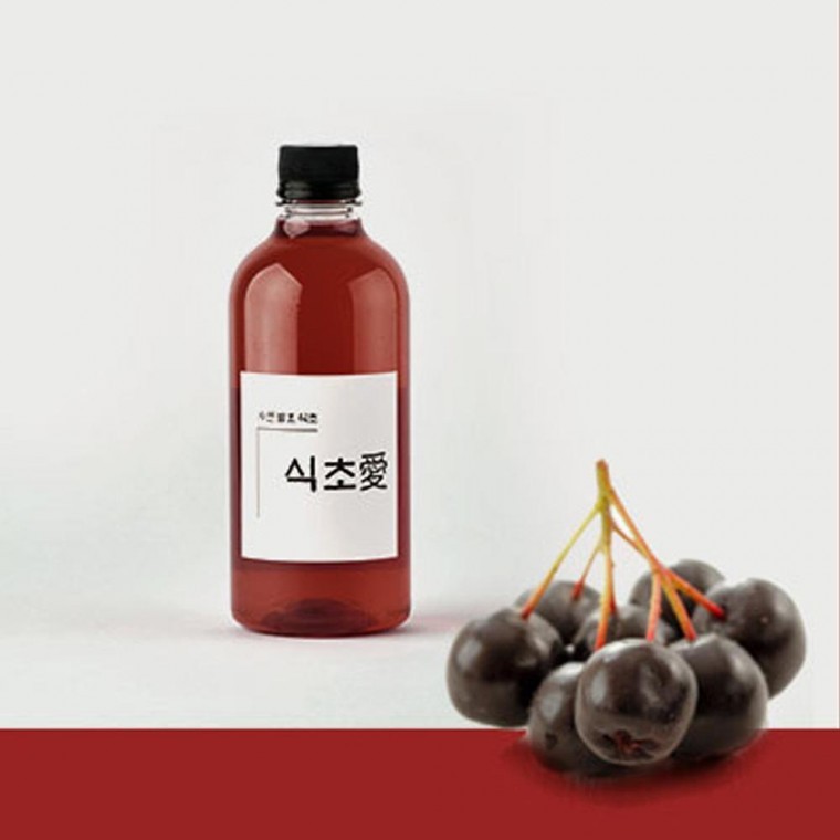 น้ำส้มสายชูหมักจากธรรมชาติเพื่อสุขภาพ รสอาโรเนีย 500ml