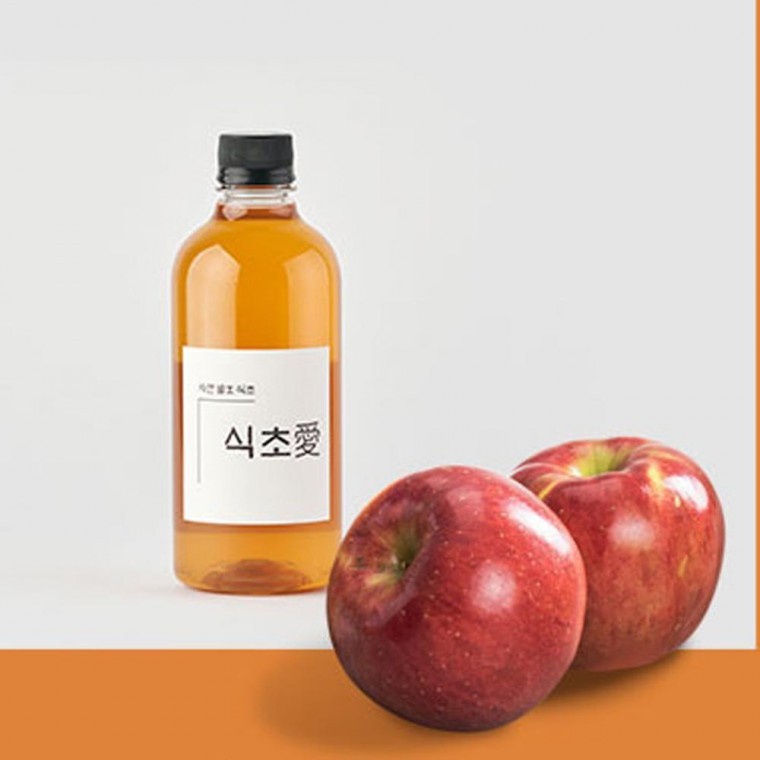 น้ำส้มสายชูหมักจากธรรมชาติเพื่อสุขภาพ รสแอปเปิ้ล 1000ml