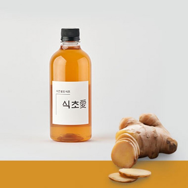 น้ำส้มสายชูหมักจากธรรมชาติเพื่อสุขภาพ รสขิง 1000ml
