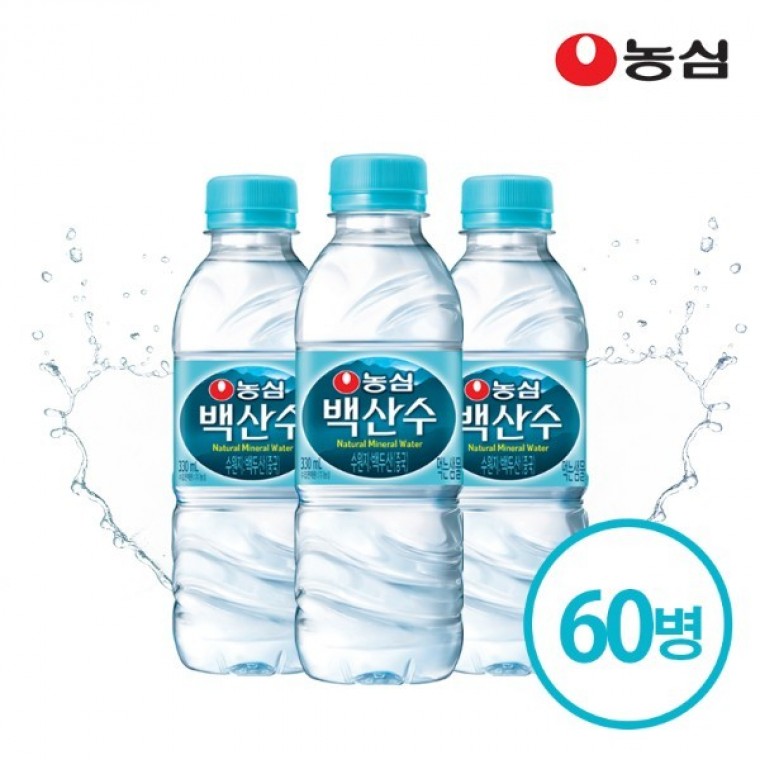 น้ำดื่มนงชิม แบ็คซานซู 330ml 60 ขวด