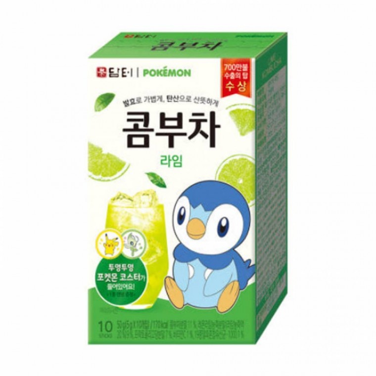 Damteo Kombucha Lime 10 ซอง สำหรับทดแทนมื้ออาหาร สำหรับเครื่องดื่ม