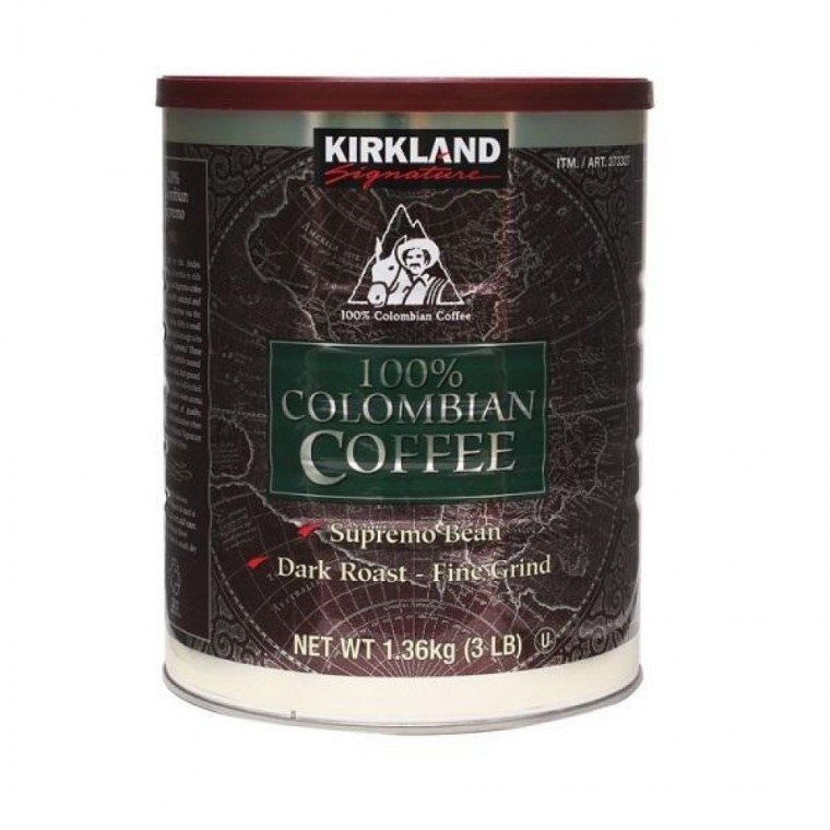Kirkland Colombia 1.36kg กาแฟบด สินค้ายอดนิยม แนะนำสำหรับช้อปปิ้ง