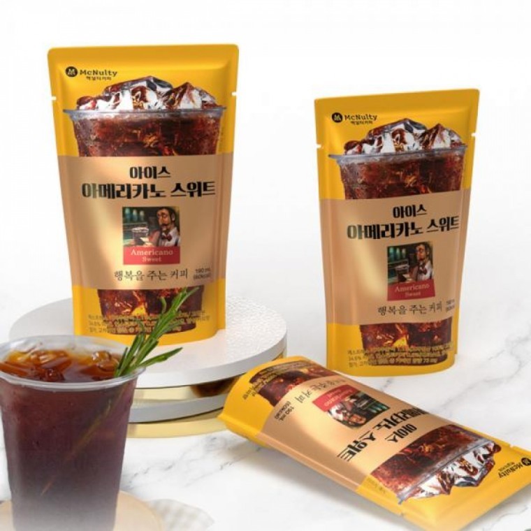 กาแฟเย็นสำเร็จรูปแบบซอง Sweet Americano 10 ชิ้น
