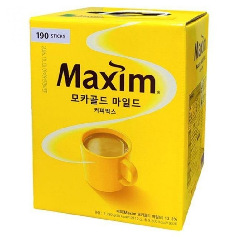Maxim Mocha Gold Mild Coffee Mix 190 ซอง