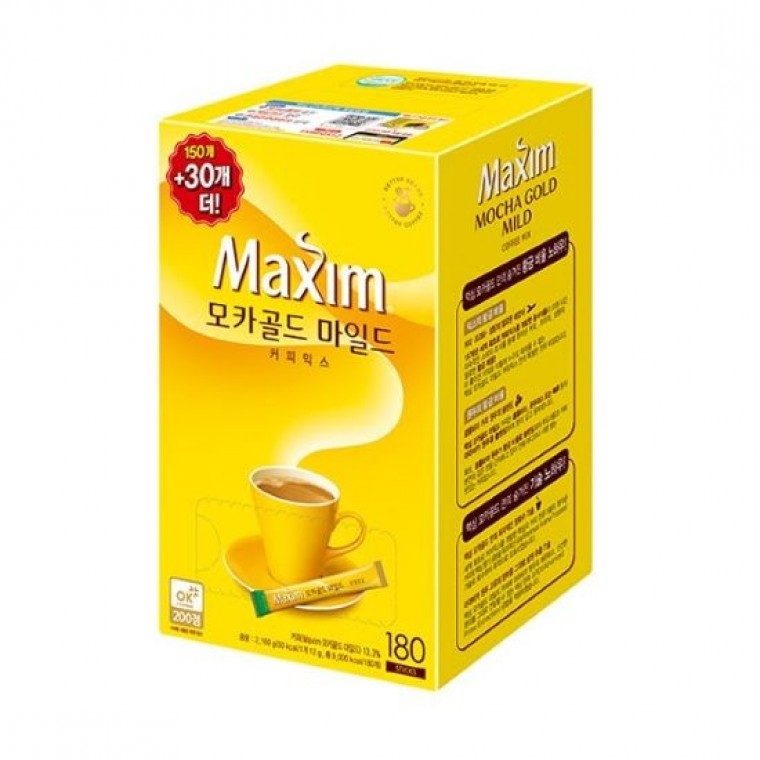 Dongsuh Foods Maxim Mocha Gold Mild 12g x 180 ซอง