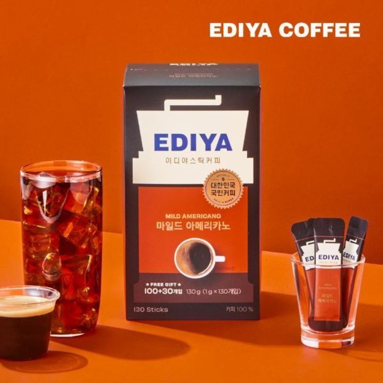 Ediya Mild Americano 1.0g x 100+30 ซอง