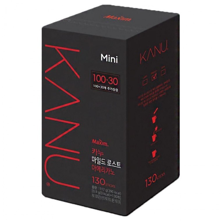 Mild Roast Coffee Mix Americano 130 ซอง (100 ซอง + 30 ซอง)
