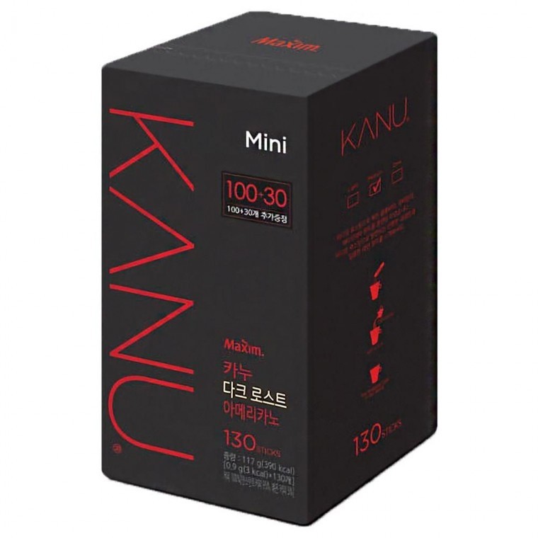 Dark Roast Americano Coffee Mix 130 ซอง (100 ซอง + 30 ซอง)
