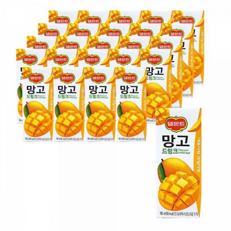 Delmonte Mango Drink 190ml 24 ชิ้น