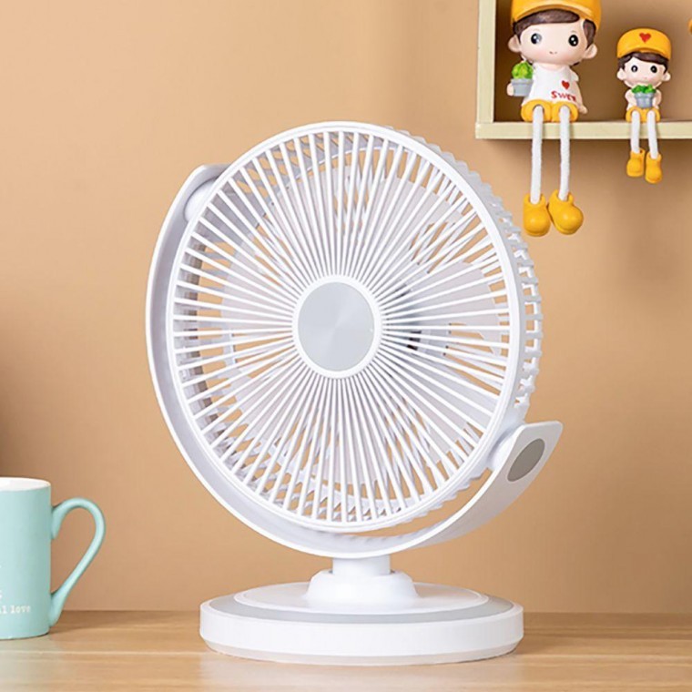 พัดลมหมุนเวียนอากาศแบบหมุนได้ Eung-Eung Cooling Fan 600-FAN แบบชาร์จ Type C
