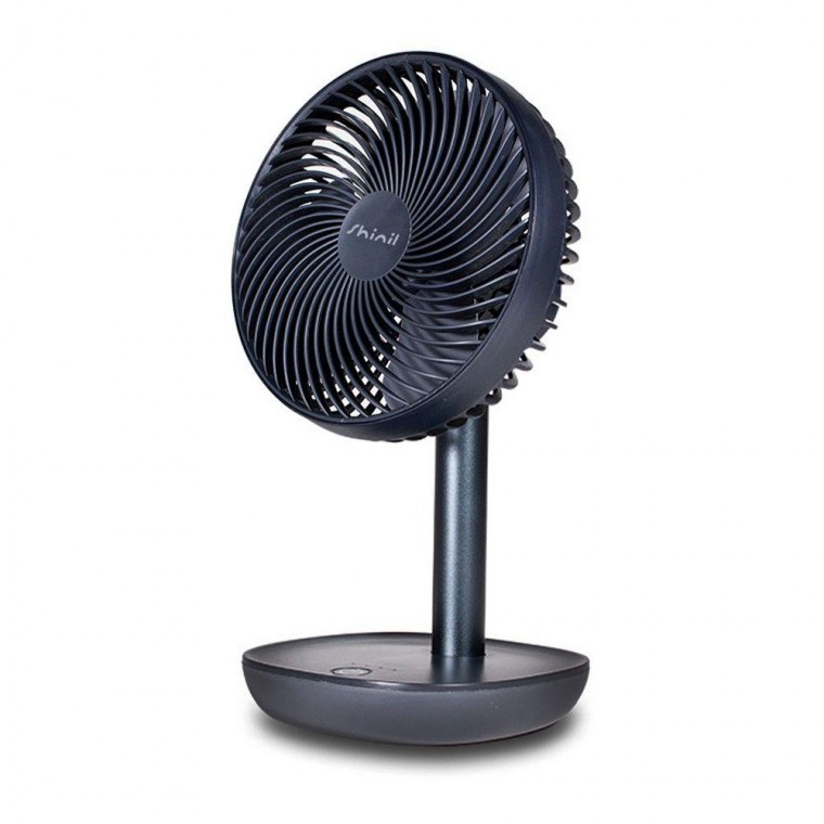 พัดลมตั้งโต๊ะ Sinil Desktop Fan มินิ แบบตั้งโต๊ะ ชาร์จได้ แรง เสียงเบา BLDC NV06KP