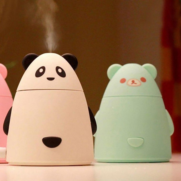 เครื่องเพิ่มความชื้น USB ดีไซน์น่ารัก สำหรับห้องเด็ก โต๊ะทำงาน ห้องนอน ออฟฟิศ