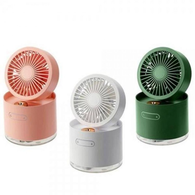 เครื่องเพิ่มความชื้นแบบพัดลม 3-in-1 ความจุใหญ่ พร้อมไฟมู้ดไลท์ สำหรับโรงพยาบาลในหน้าหนาว