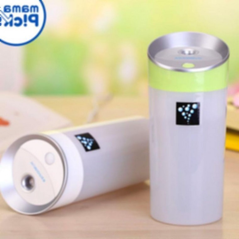 เครื่องเพิ่มความชื้น USB แบบพกพา ทรงแก้วน้ำ สำหรับในรถยนต์ ขนาดมินิ