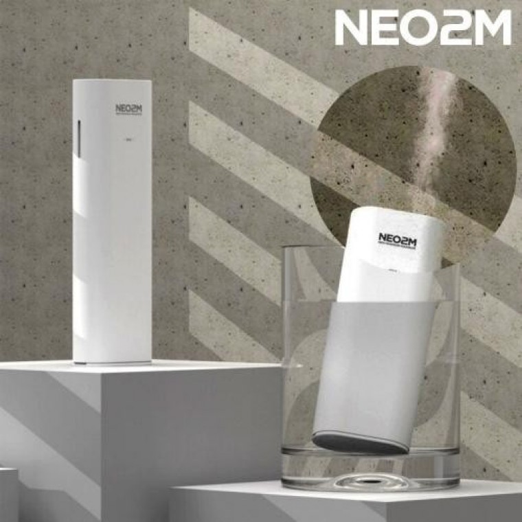 เครื่องเพิ่มความชื้นแบบเสียบกับแก้วได้ Neo2M แบบชาร์จได้ ไร้สาย อัลตร้าโซนิก แบบพกพา