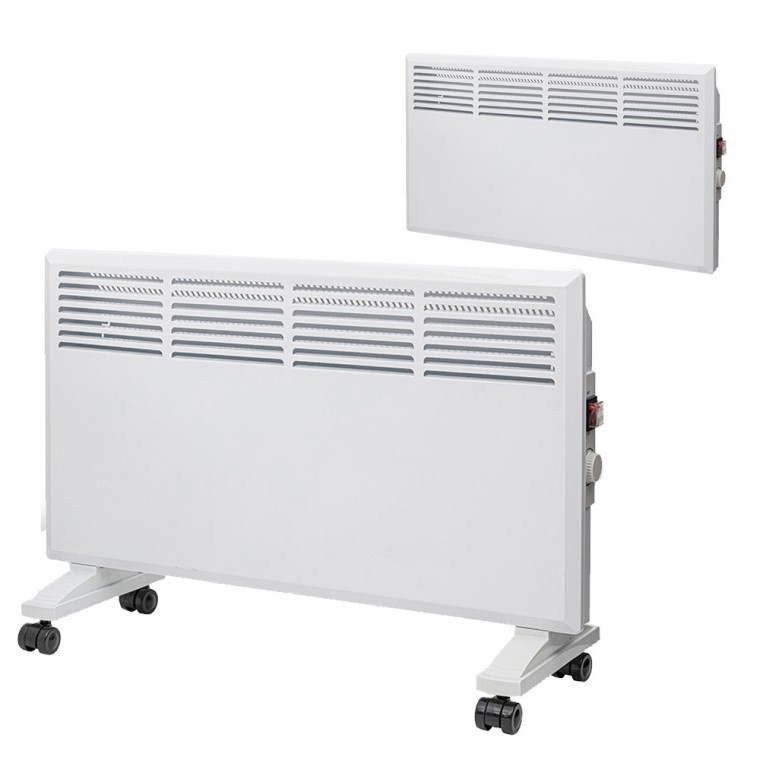 เครื่องทำความร้อนไฟฟ้า convection Kruger 1615 แบบตั้งพื้นและติดผนังได้ ปลอดภัย