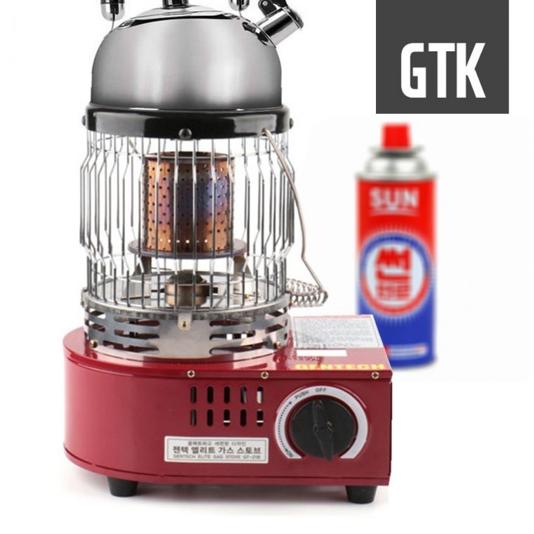 เครื่องทำความร้อนแก๊สแบบใช้กับเตา GTK 21 สำหรับแคมป์ปิ้ง