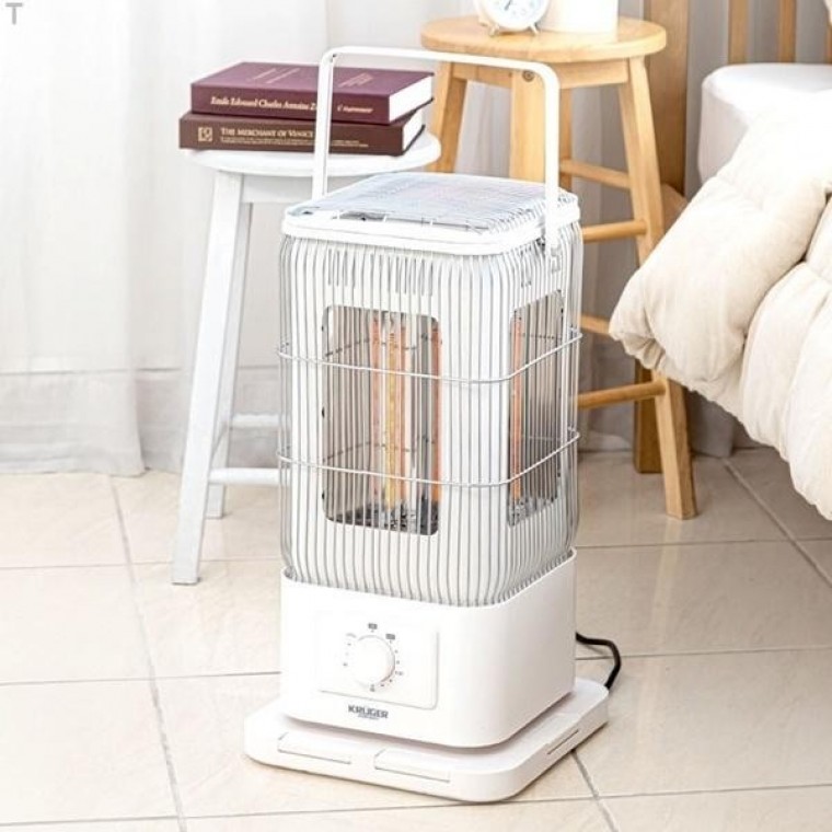 เครื่องทำความร้อนคาร์บอน 5 ทิศทาง KRH-5W5356KE สีขาว-E