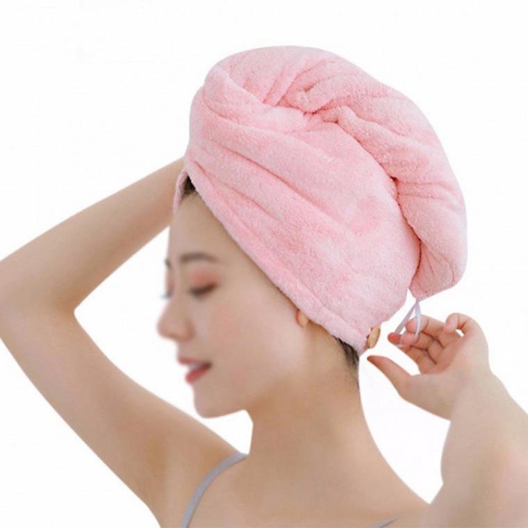 ผ้าเช็ดผมไมโครไฟเบอร์สำหรับอาบน้ำ IT-23095