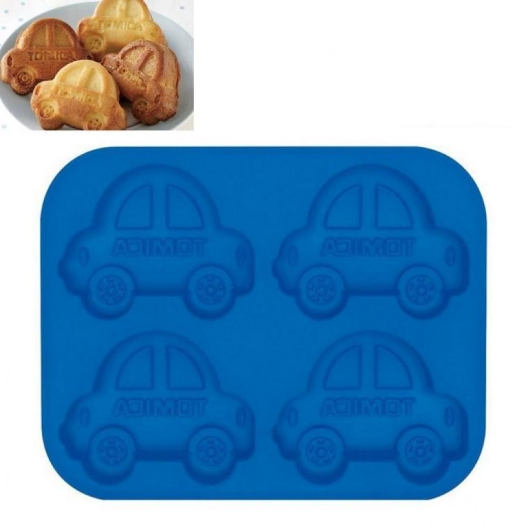 แม่พิมพ์ Madeleine Skater (ลาย Tomica) สำหรับทำเทียน สบู่ น้ำแข็ง