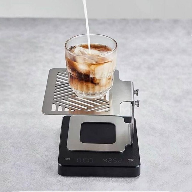 ที่วางถ้วยช็อตสำหรับตาชั่งกาแฟ