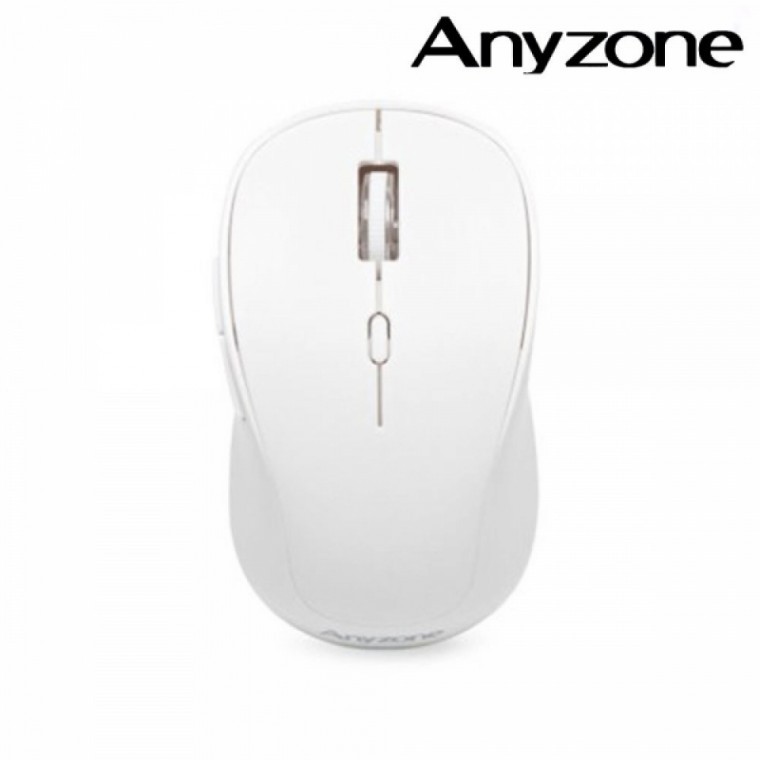 เมาส์ไร้สายบลูทูธเสียงเงียบ Anyzone (WM-BT100) (สีขาว)