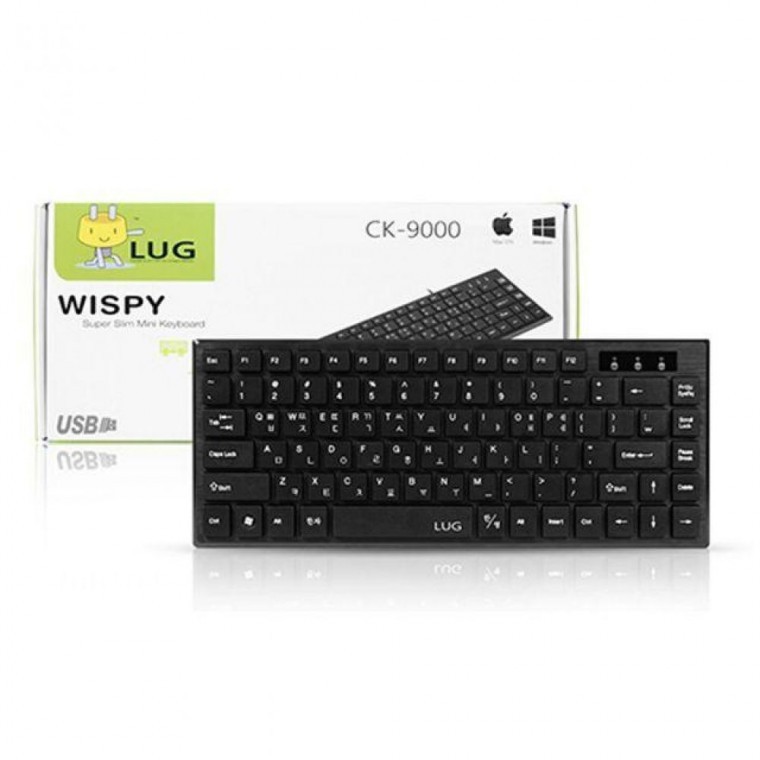 คีย์บอร์ดขนาดเล็ก LUG WISPY CK-9000 USB