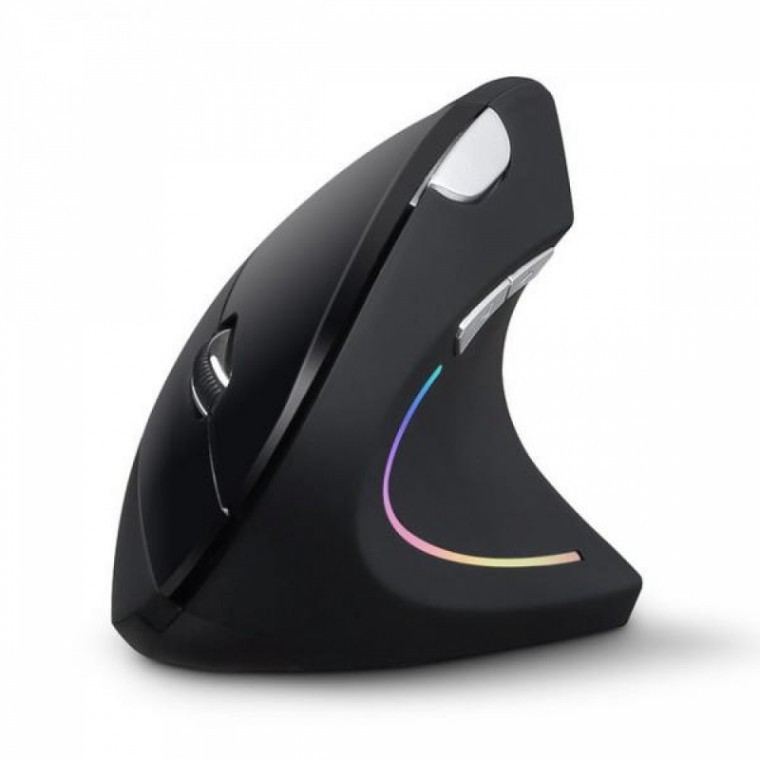 เมาส์ไร้สายแนวตั้ง Smatec STM-V1000 ปกป้องข้อมือ
