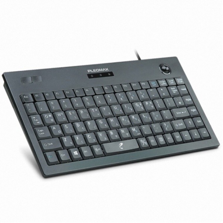 คีย์บอร์ด Pleomax PTK-150 มีสายพร้อมแทร็กบอล