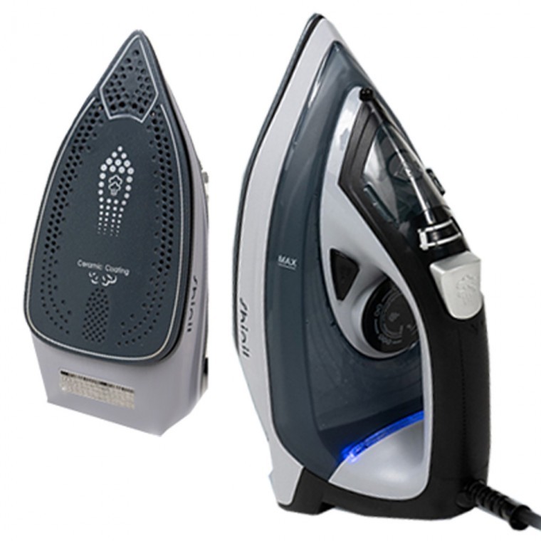 เตารีดไอน้ำแบบมีสายกำลังสูง Shinil 2200KP พร้อมฟังก์ชันสเปรย์