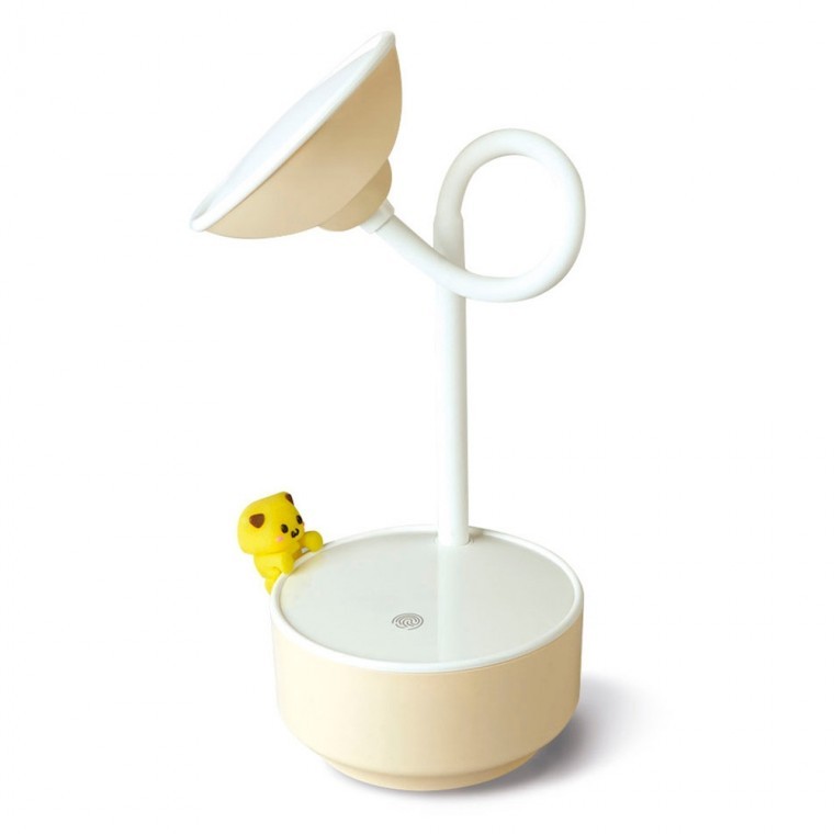 โคมไฟตั้งโต๊ะ GLO ลายการ์ตูนน่ารัก โทนสีพาสเทล LED (สีเหลือง) (GLW-1300)